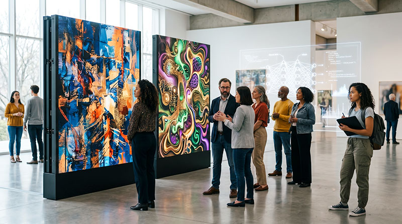 Peut-on encore distinguer l’art humain de l’art généré par l’IA ?
